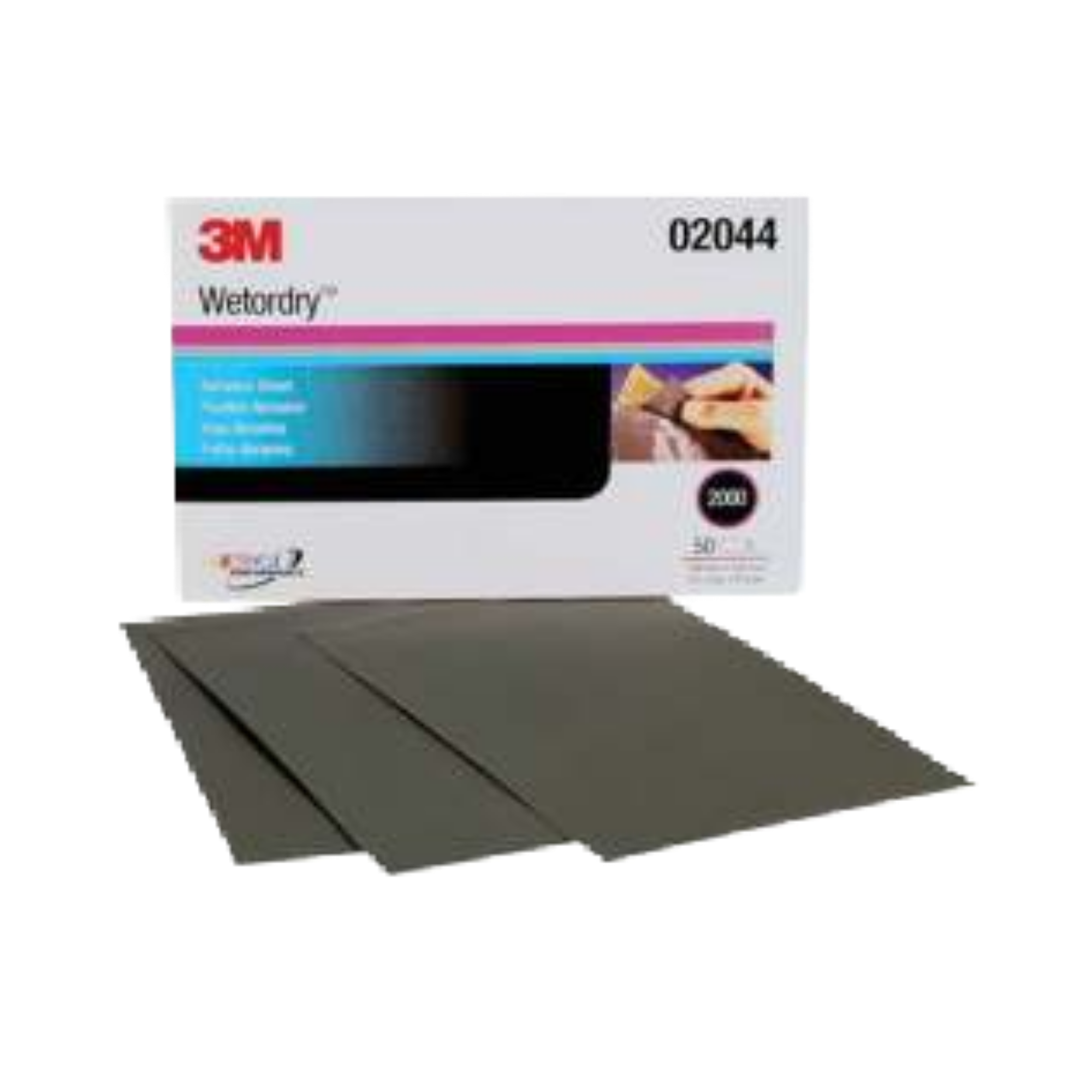 Wetordry Abrasive Sheet, 401Q, 02044